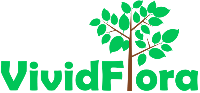 VividFlora artificial plant logo